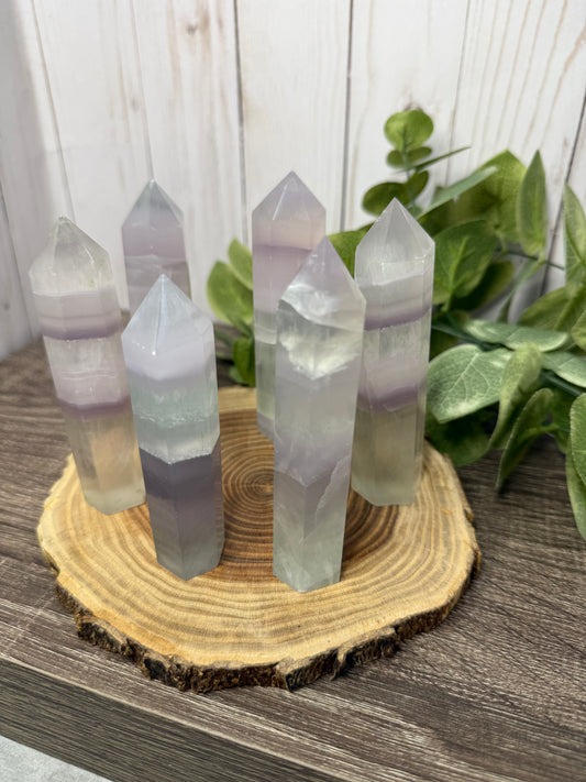 Lavender Fluorite Towers
