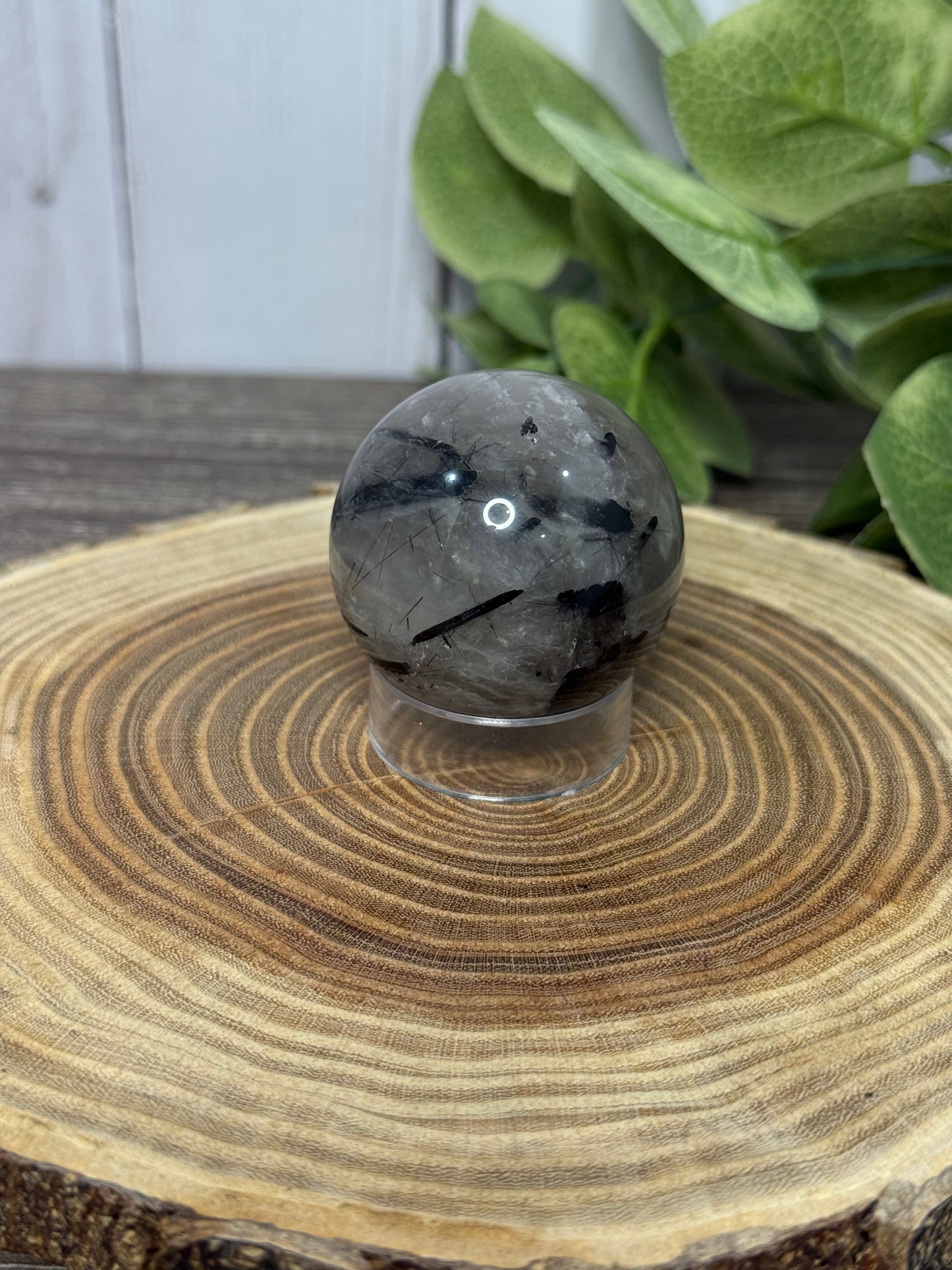 Tourmalated Quartz Spheres