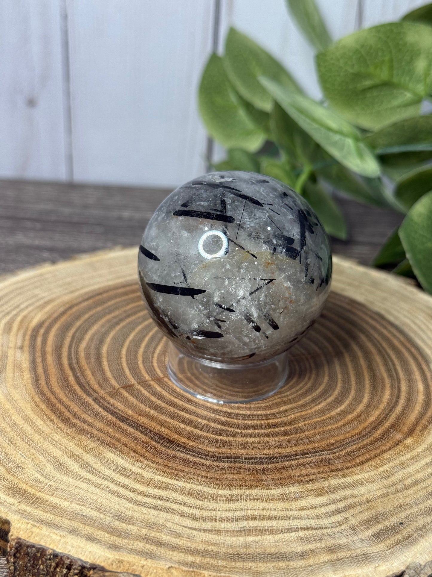 Tourmalated Quartz Spheres