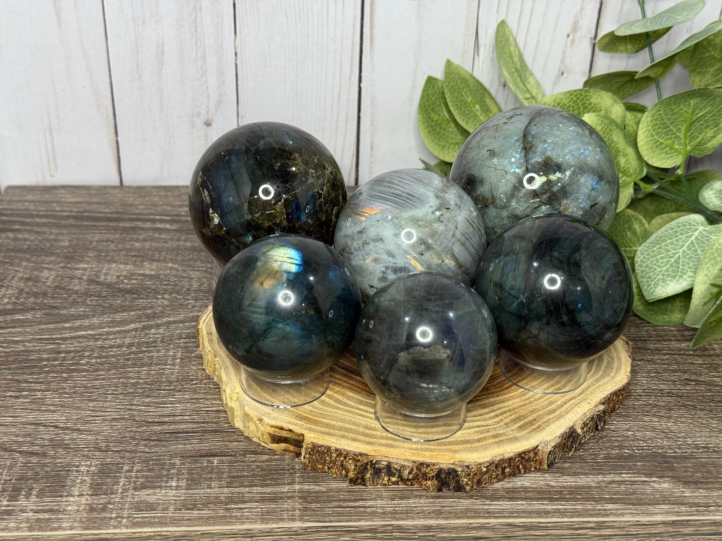Labradorite Spheres