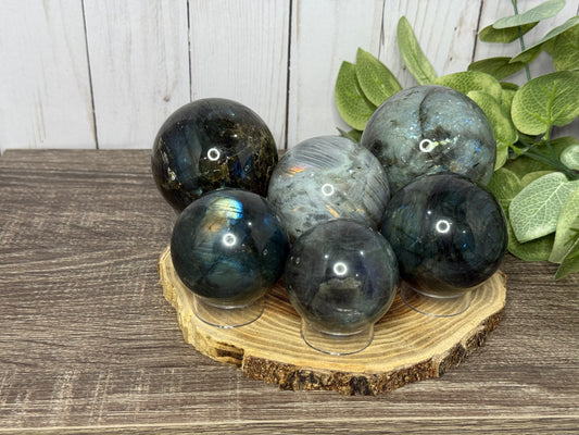 Labradorite Spheres