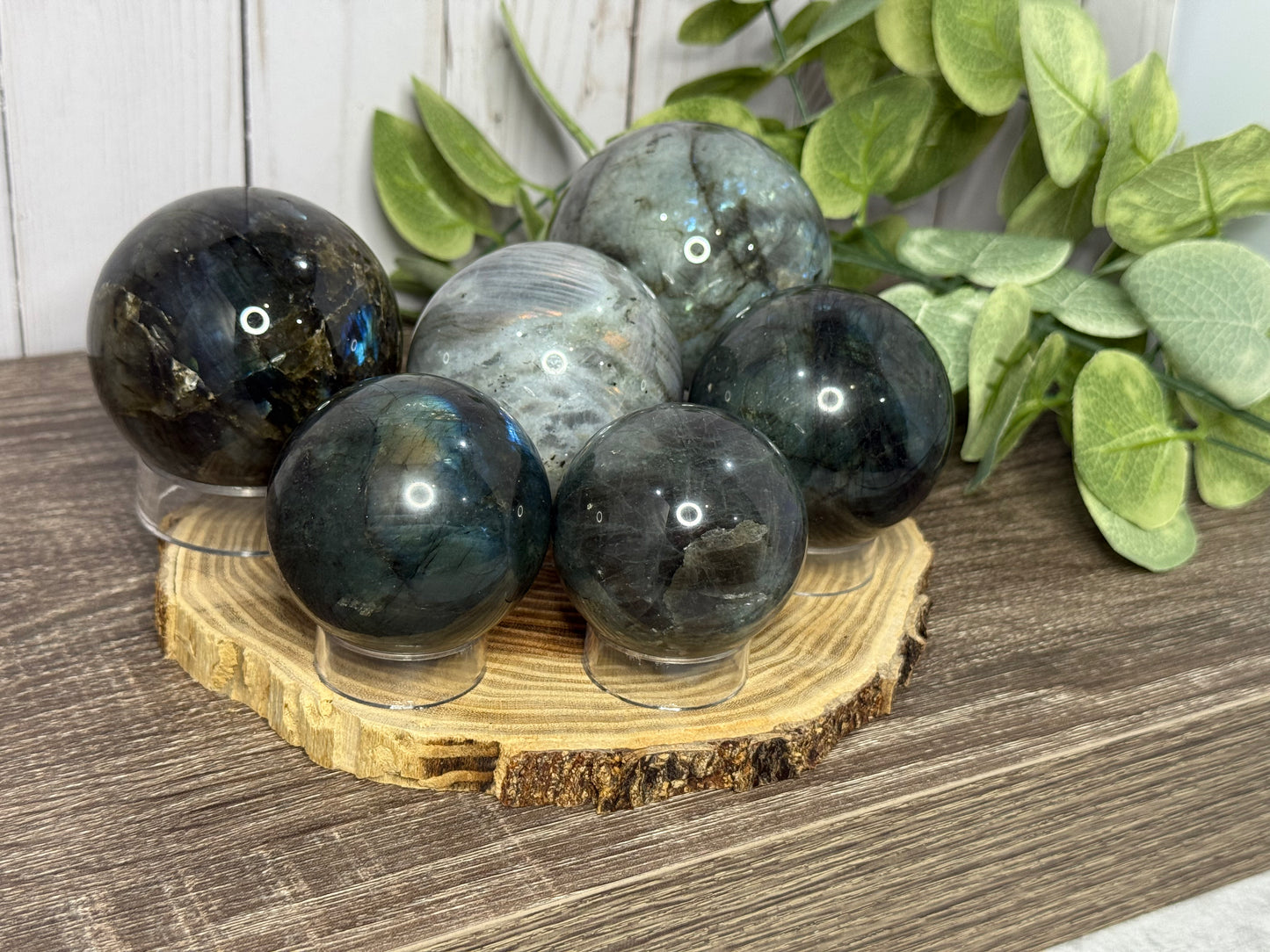 Labradorite Spheres