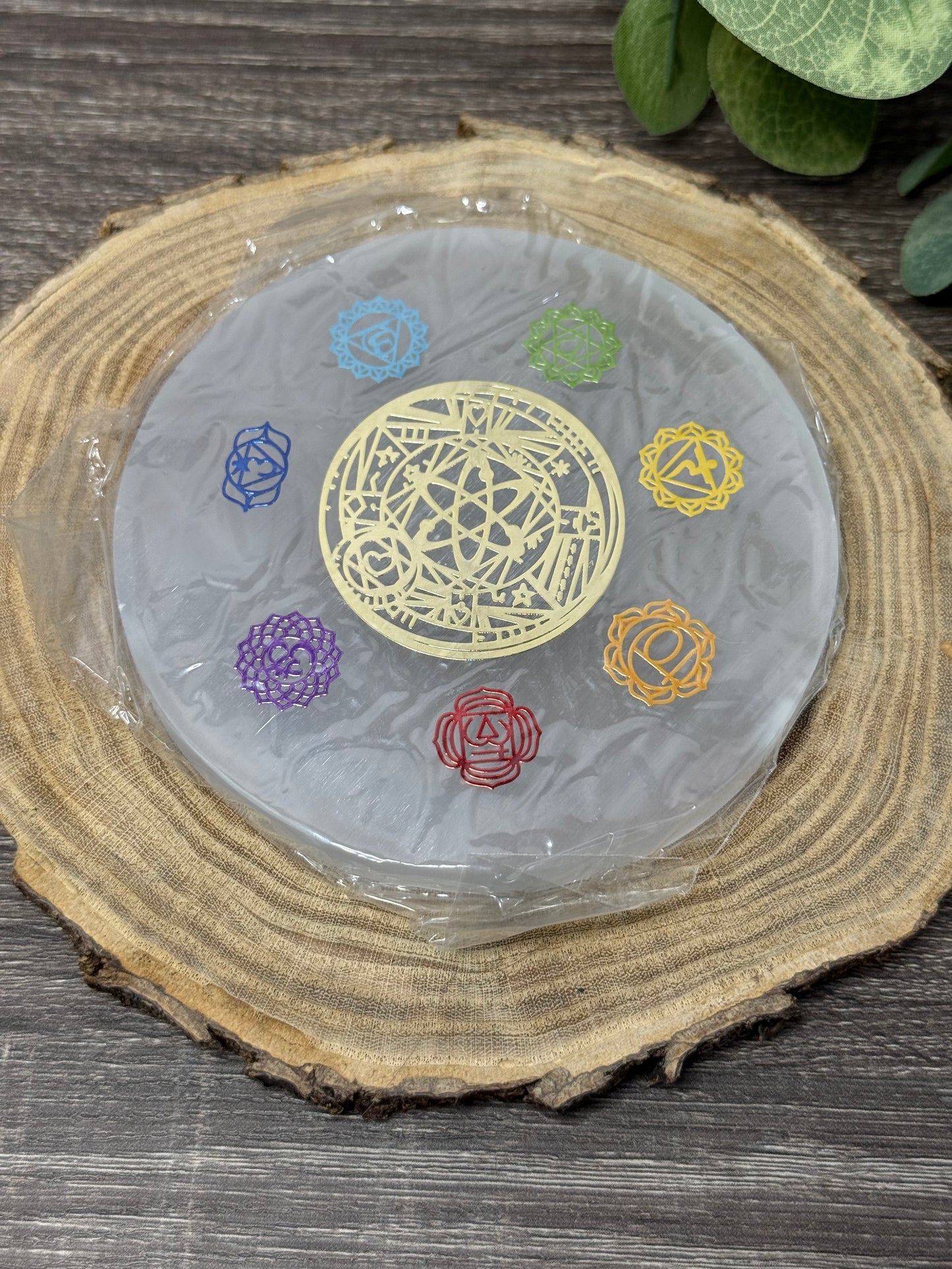 Selenite Charging Plates