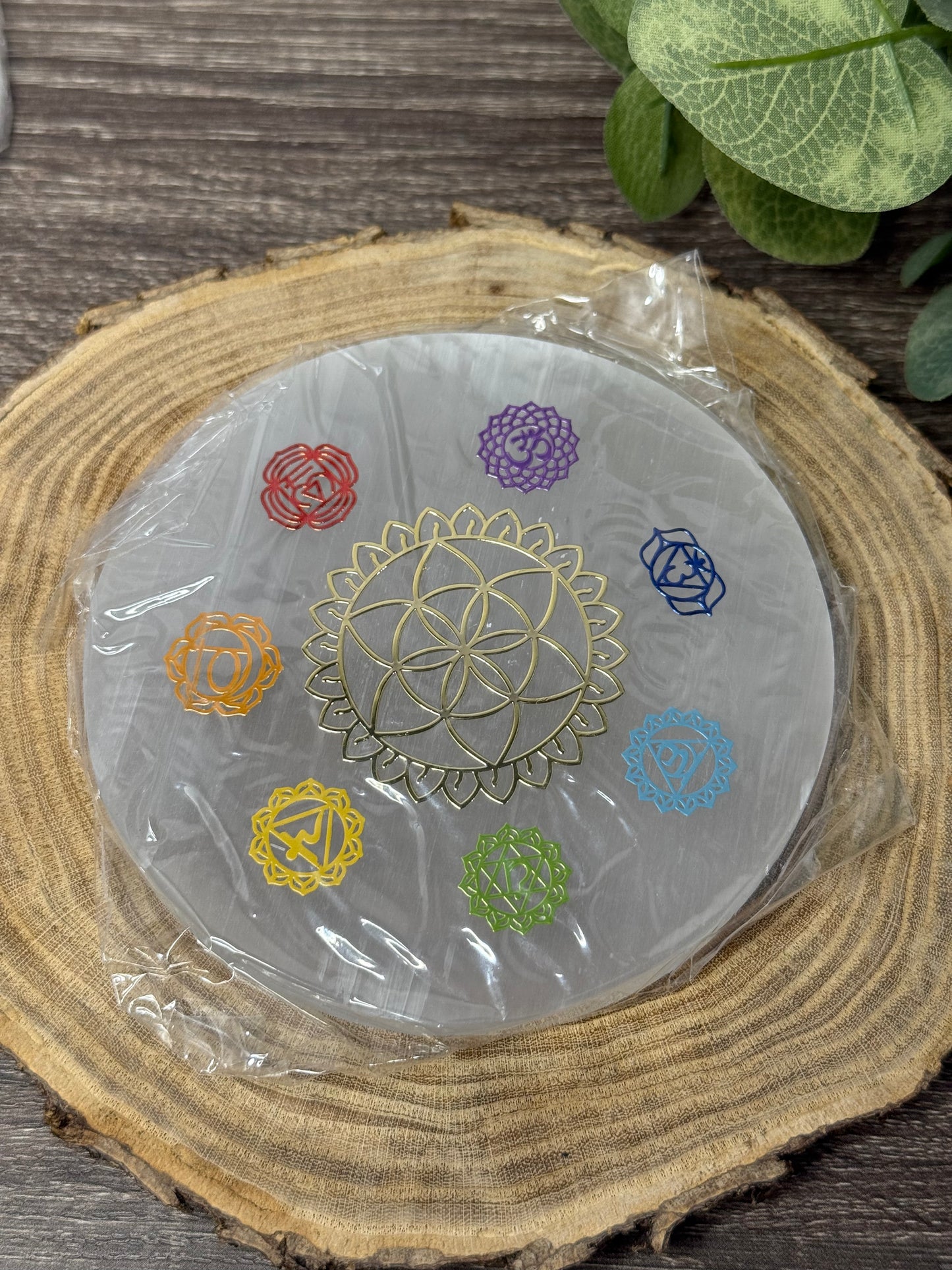 Selenite Charging Plates