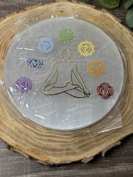 Selenite Charging Plates