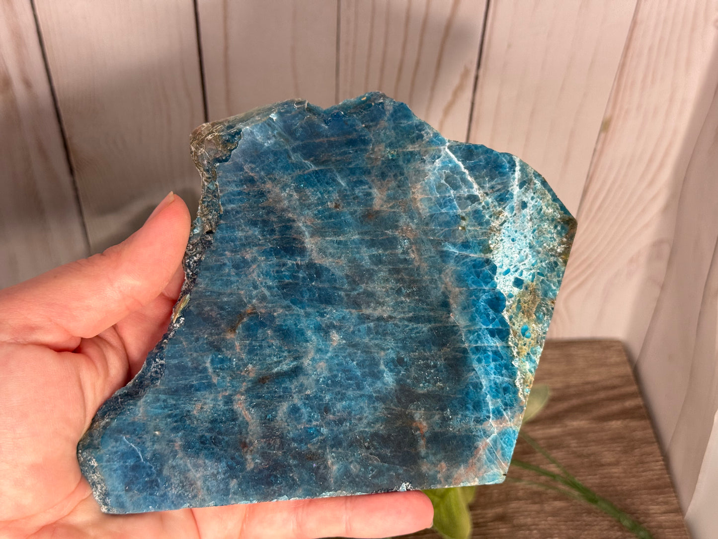 Blue Apatite Slabs