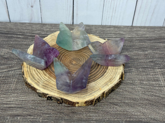 Fluorite Butterfly Carvings