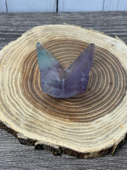 Fluorite Butterfly Carvings