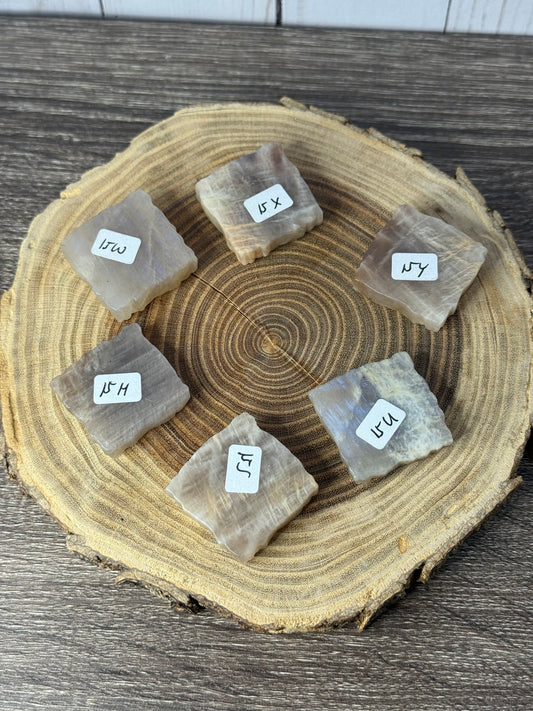 Moonstone Butterfly Carvings