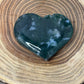 Moss Agate Hearts