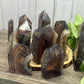Fluorite Towers with Raw Edge