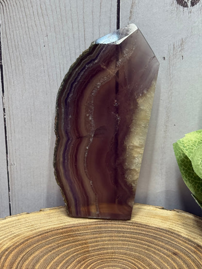 Fluorite Towers with Raw Edge