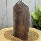 Fluorite Towers with Raw Edge