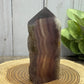 Fluorite Towers with Raw Edge