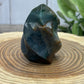Moss Agate Smaller Flames