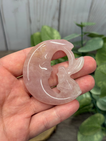 Fairy and Moon Carvings