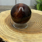 Red Tigers Eye Sphere