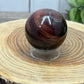 Red Tigers Eye Sphere
