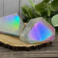 Clear Quartz Aura Coated Freeforms