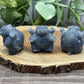 Blastoise Pokemon Carving - Blue Aventurine