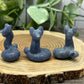 Dratini Pokemon Carving - Blue Aventurine