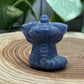 Vaporeon Pokemon Carving - Blue Aventurine