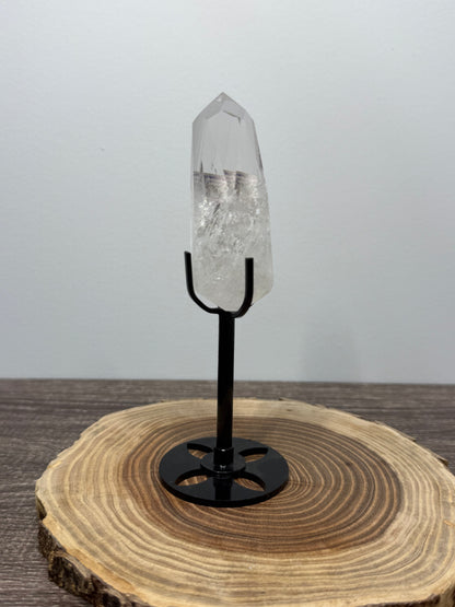 Clear Quartz on a Stand