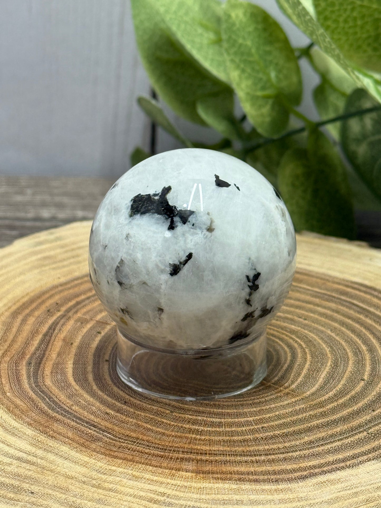 Rainbow Moonstone Spheres