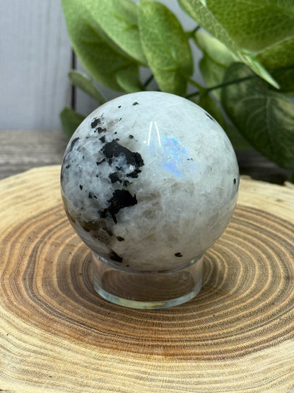 Rainbow Moonstone Spheres