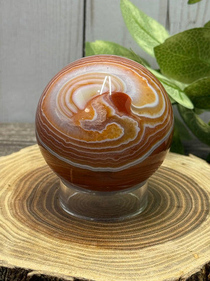 Carnelian Spheres
