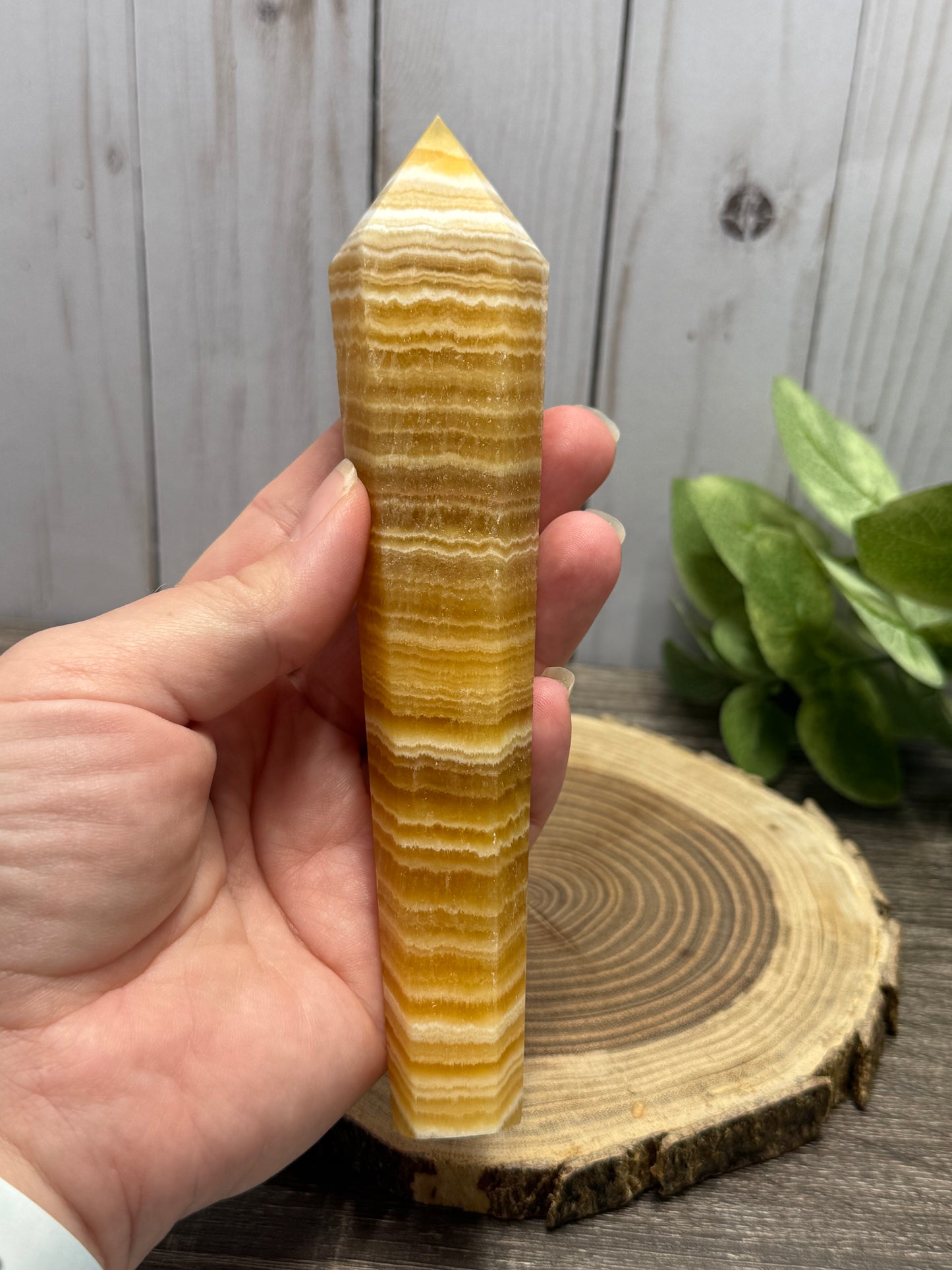 Orange Calcite Wands