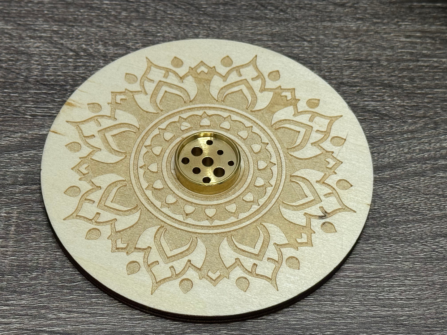 Large Wood Style Incense Holder