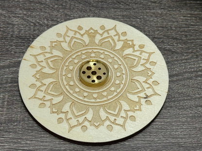 Large Wood Style Incense Holder