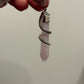 Snake Pendant Rose Quartz