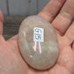 Aura Rose Quartz Palm Stone
