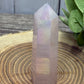 Misfit Aura Rose Quartz Tower - chipped tip 22U
