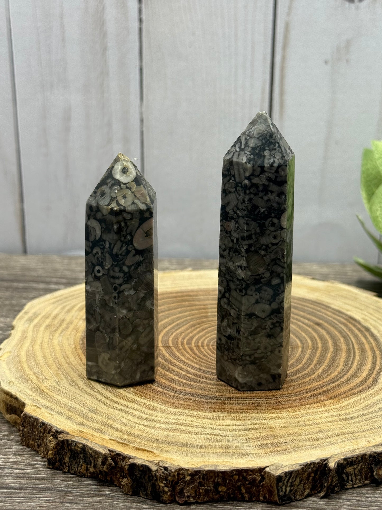 Misfit Agate Towers - chipped tips