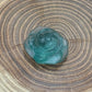 Misfit Fluorite Rose Carvings - chipped