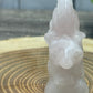 Misfit Rose Quartz Squirrel Carvings - chipped ear
