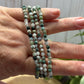 Moss Agate (Lighter) - Bracelet 4 mm