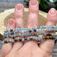 Blue Onyx -  Bracelet 4 mm
