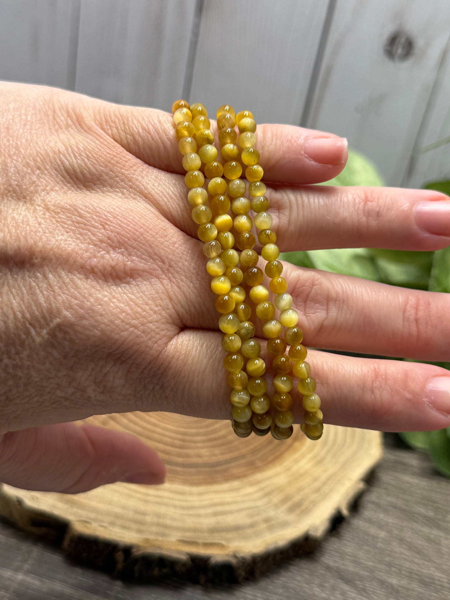 Amber - Bracelet 4 mm