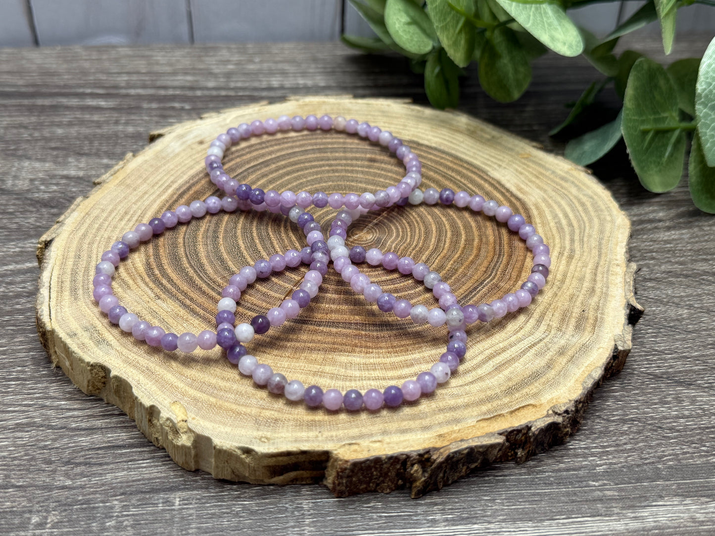 Lepidolite - Bracelet 4 mm