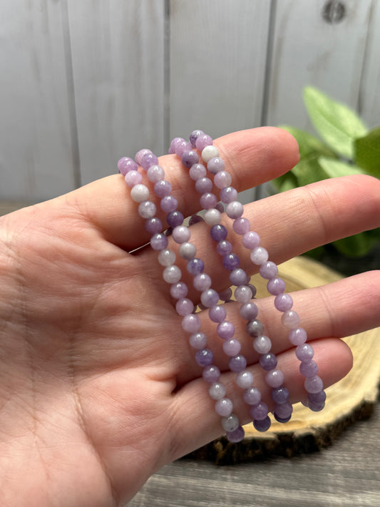 Lepidolite - Bracelet 4 mm