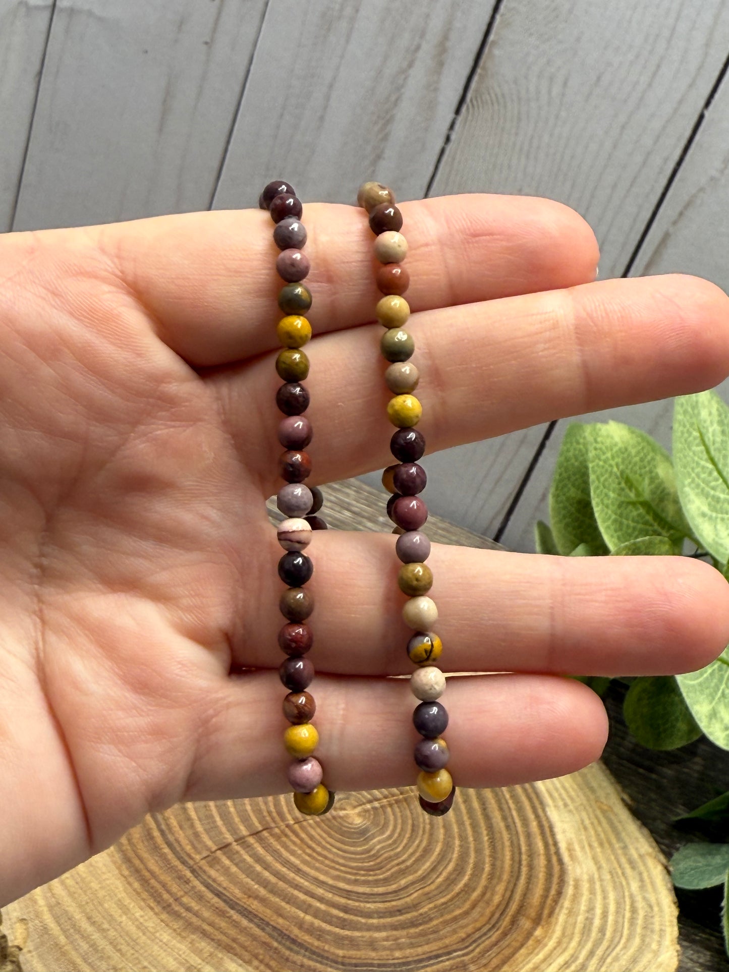 Mookaite - Bracelet 4 mm