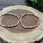Network Jasper - Bracelet 4 mm