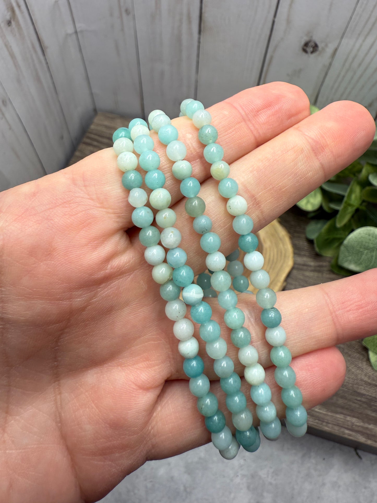 Caribbean Calcite -  Bracelet 4 mm