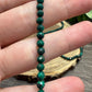Moss Agate - Faceted Bracelet 4 mm