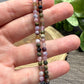 Watermelon Tourmaline - Faceted Bracelet 4 mm