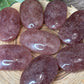 Strawberry Quartz Palm Stone